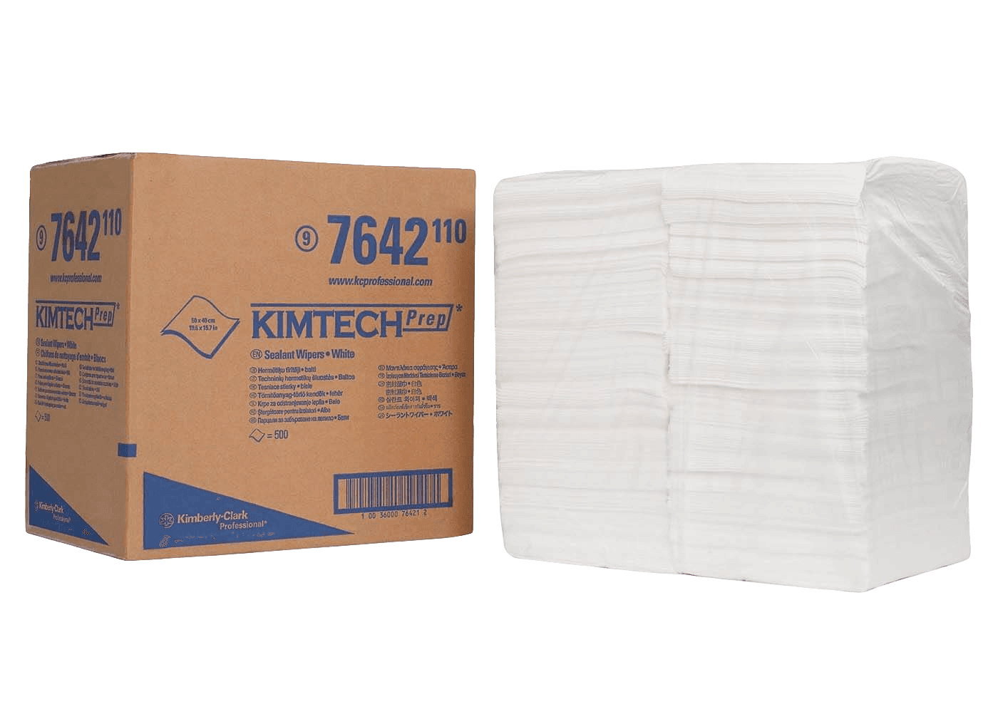Протирочный материал в коробке Kimtech Prep Car Sealant (7642), 500 листов