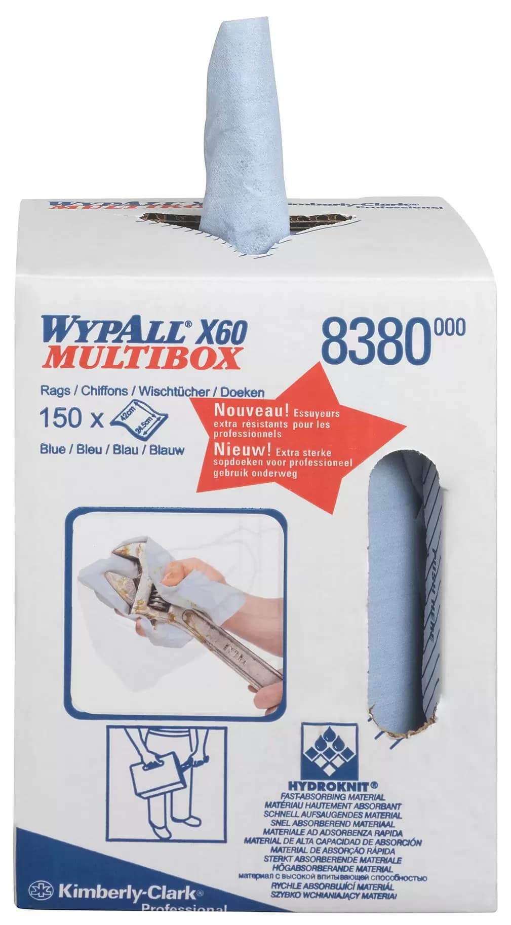 Протирочный материал WypAll X60 (150 листов)