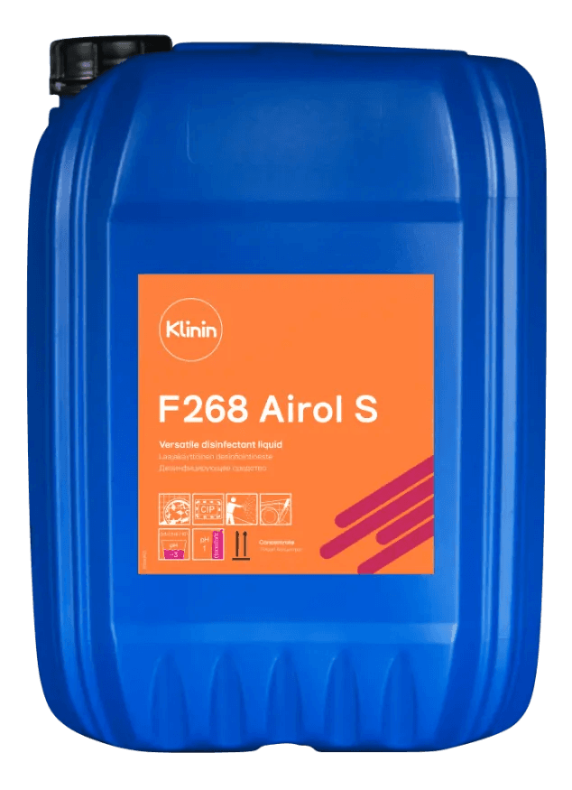 Дезинфицирующее средство на основе перуксусной кислоты F 268 AIROL S, 20 л