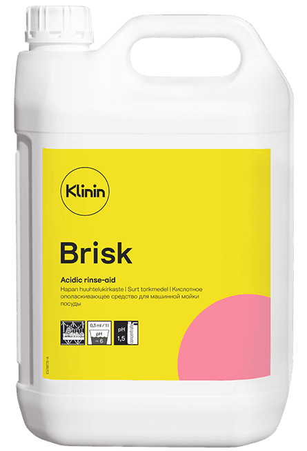 Ополаскивающее средство для жесткой воды Kiilto Brisk (5л)